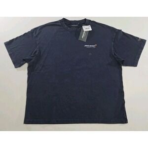 McLaren Formula 1 Team T Shirt American Eagle NWT Boxy Fit L Blue F1 Racing 2023